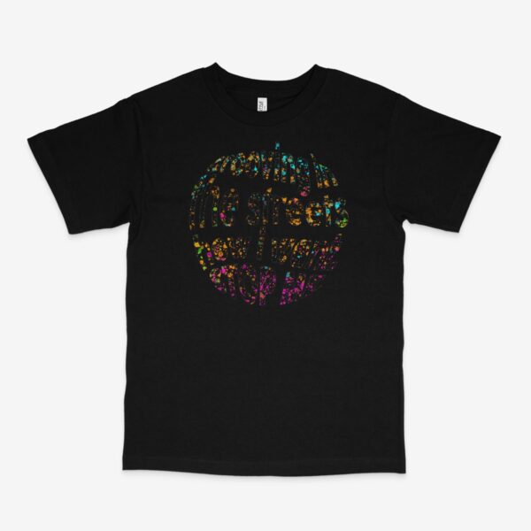 Grooving disco ball tee black